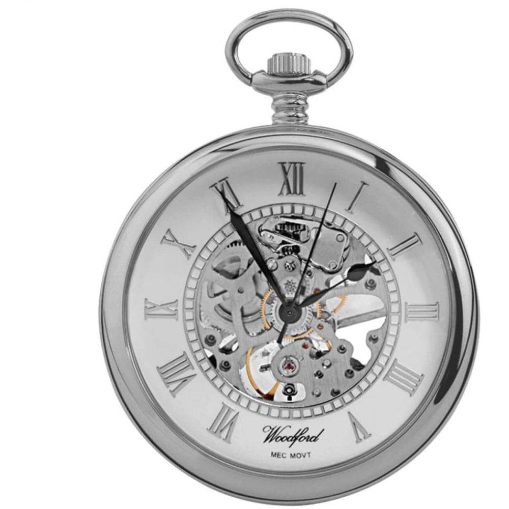 open face pocket watch