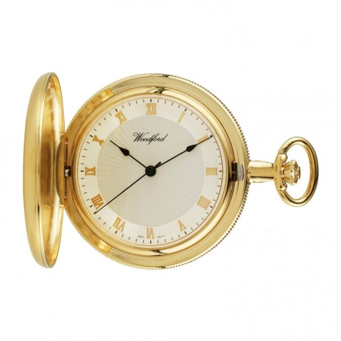 Full hunter hotsell gold pocket watch