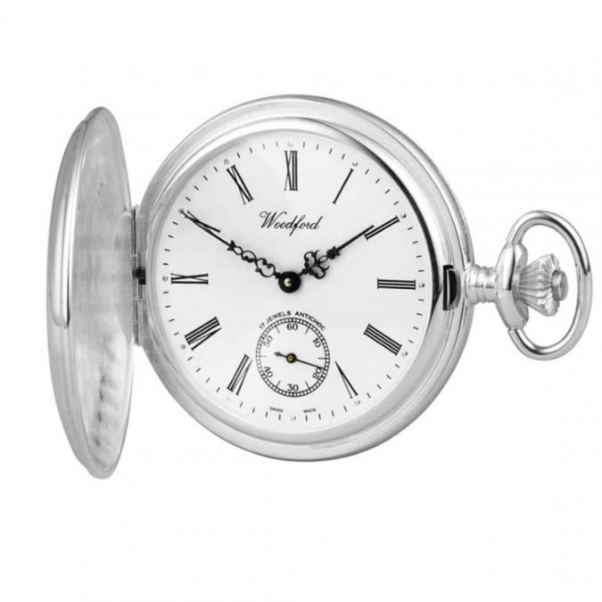 Sterling silver shop pocket watch